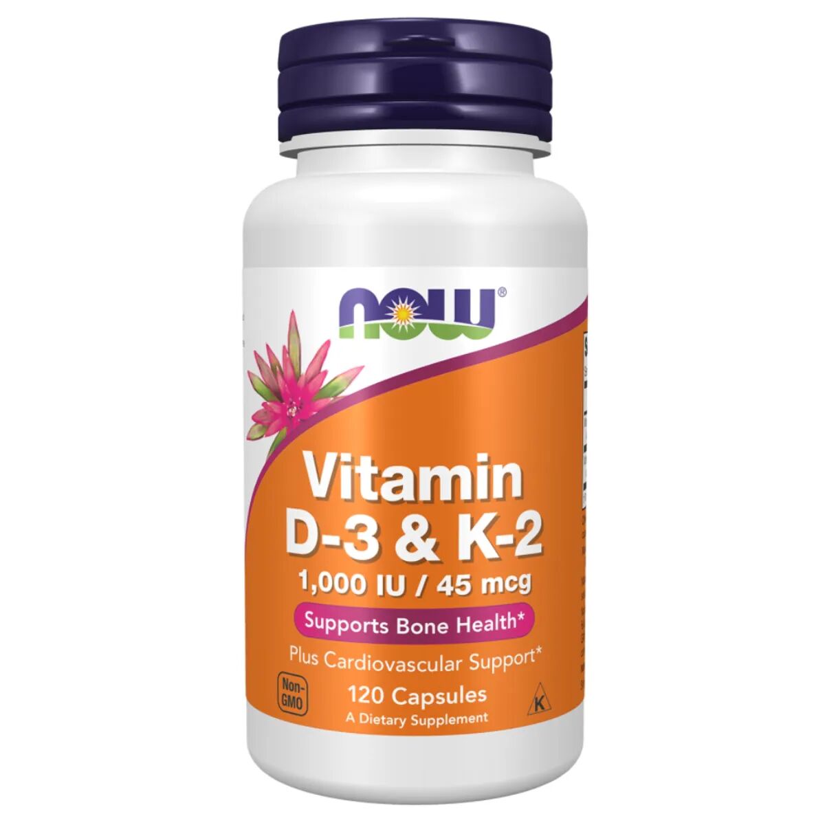 Vitamin D3 og K2 120 vcaps