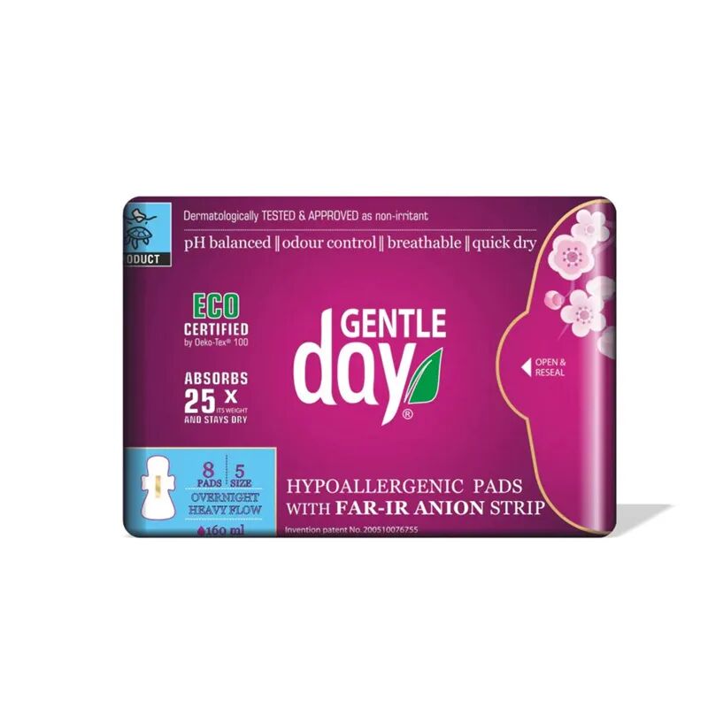 Nattbind Heavy Flow 5 8stk. Gentle Day 