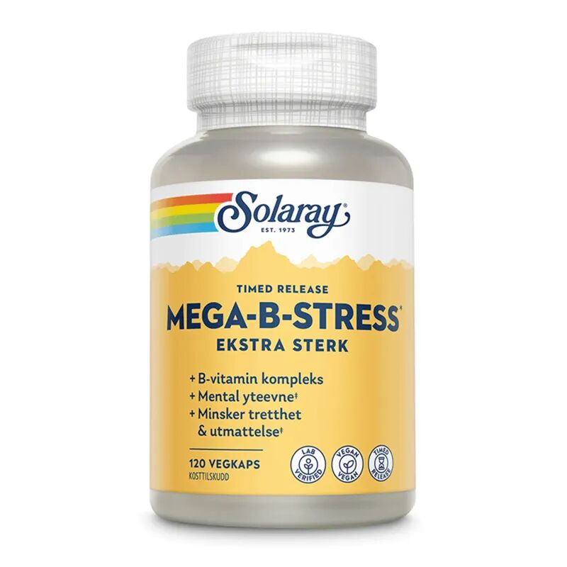 Mega-B-Stress ekstra sterk 120 kapsler
