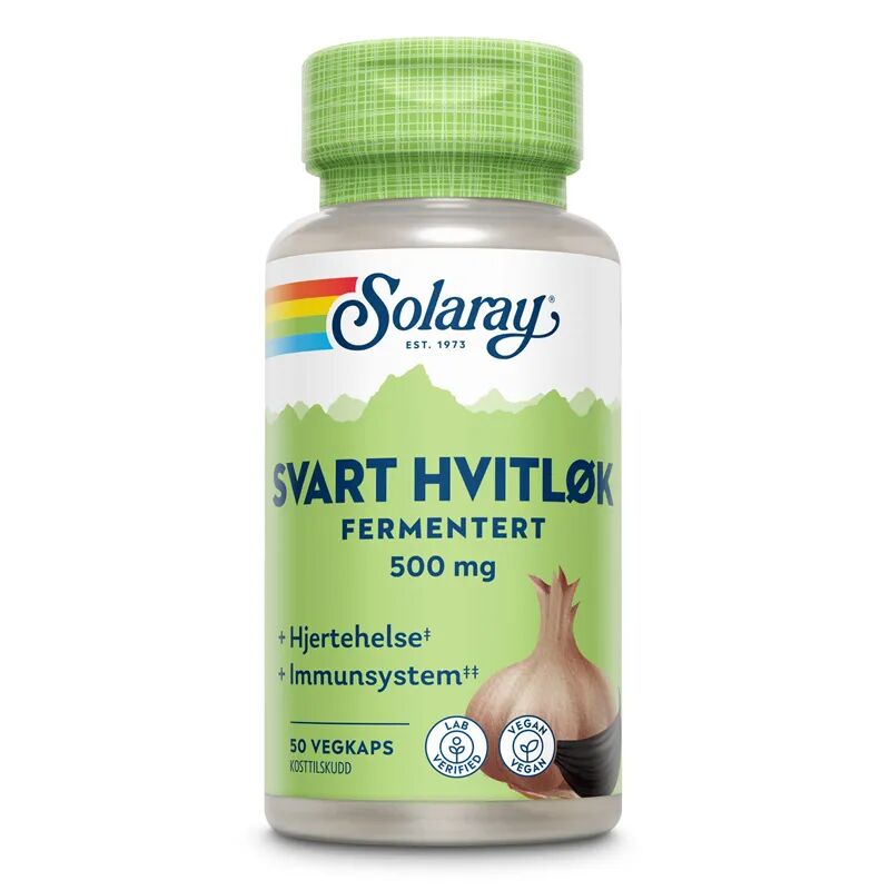 Fermentert svart hvitløk 50 kapsler