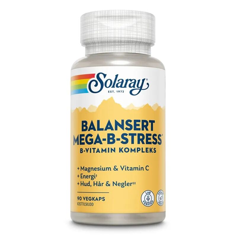 Balansert Mega-B-Stress 90 kapsler