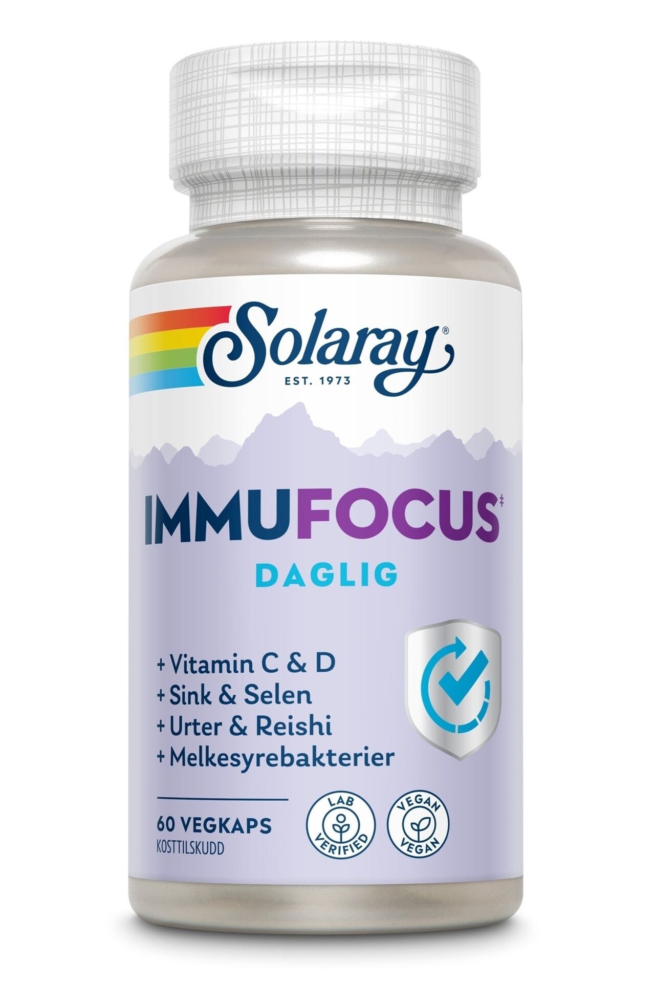 ImmuFocus Daglig 60 kapsler