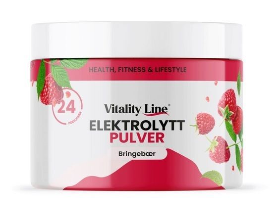 Elektrolyttpulver bringebær 120 g