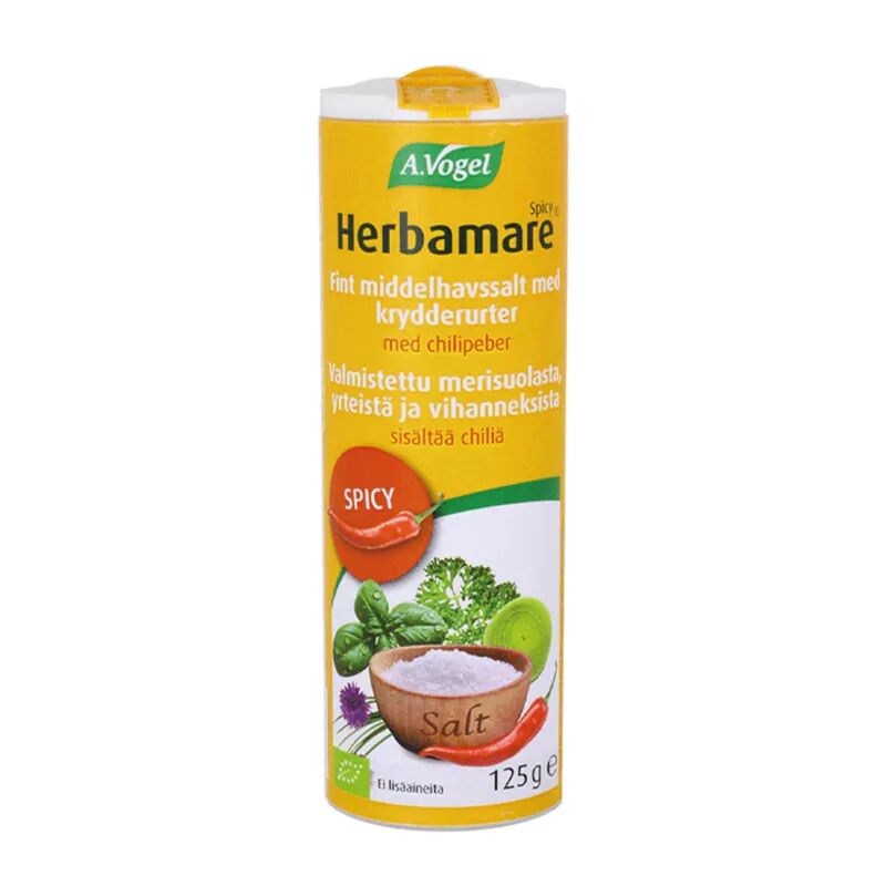 Herbamare Spicy Middelhavssalt ØKO 125g