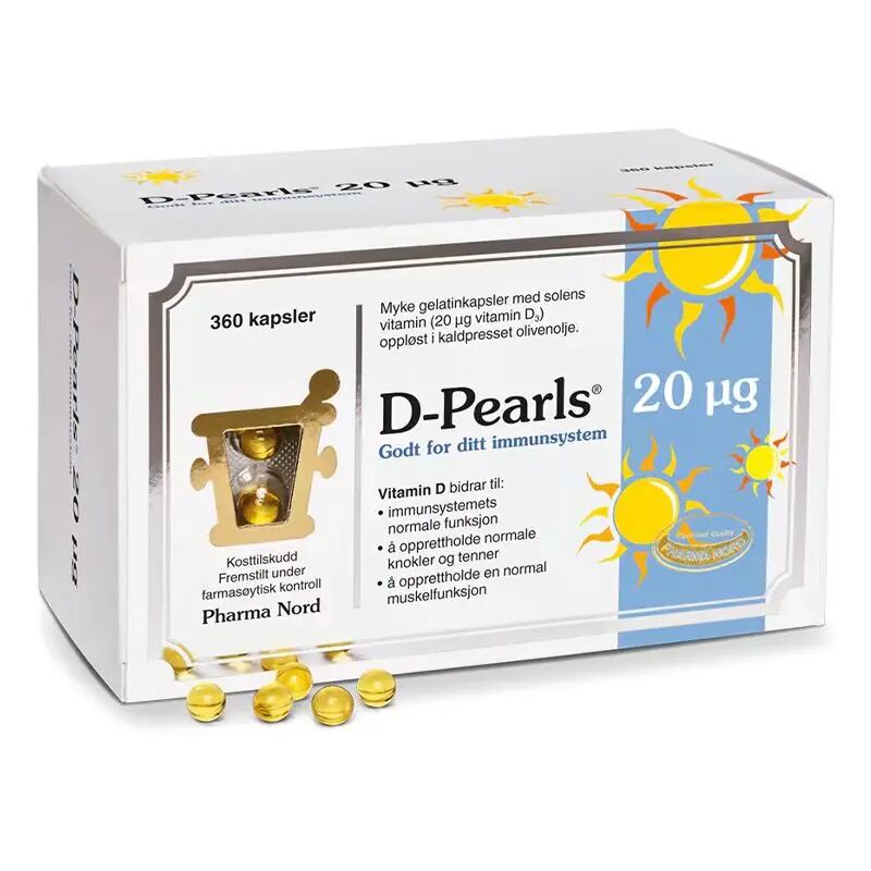 D-pearls 20µg 360 kap