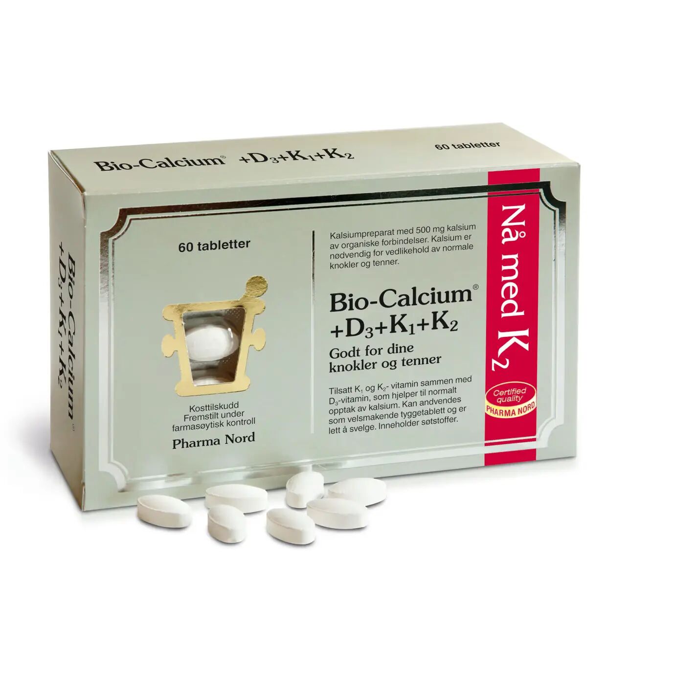 Bio-calcium+D3+k 60 tab