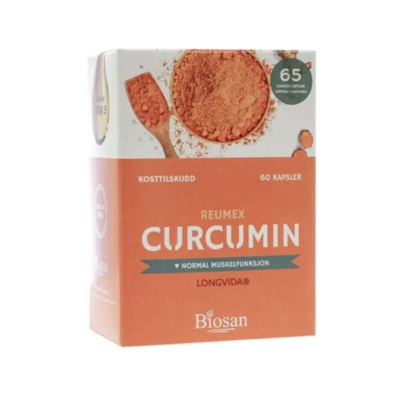 Reumex curcumin 60 kapsler