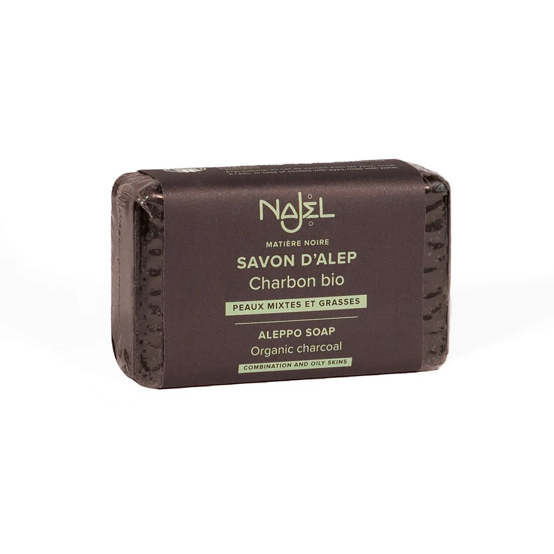 Alepposåpe med Organisk kull 100 GR