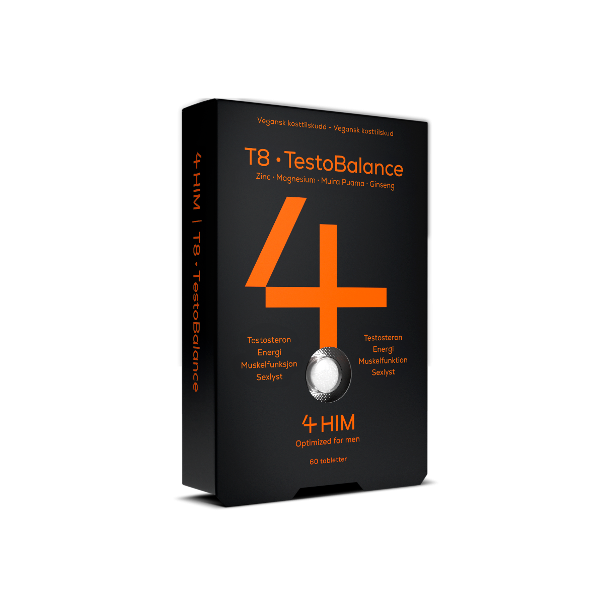 T8 TestoBalance kosttilskudd 60 stk