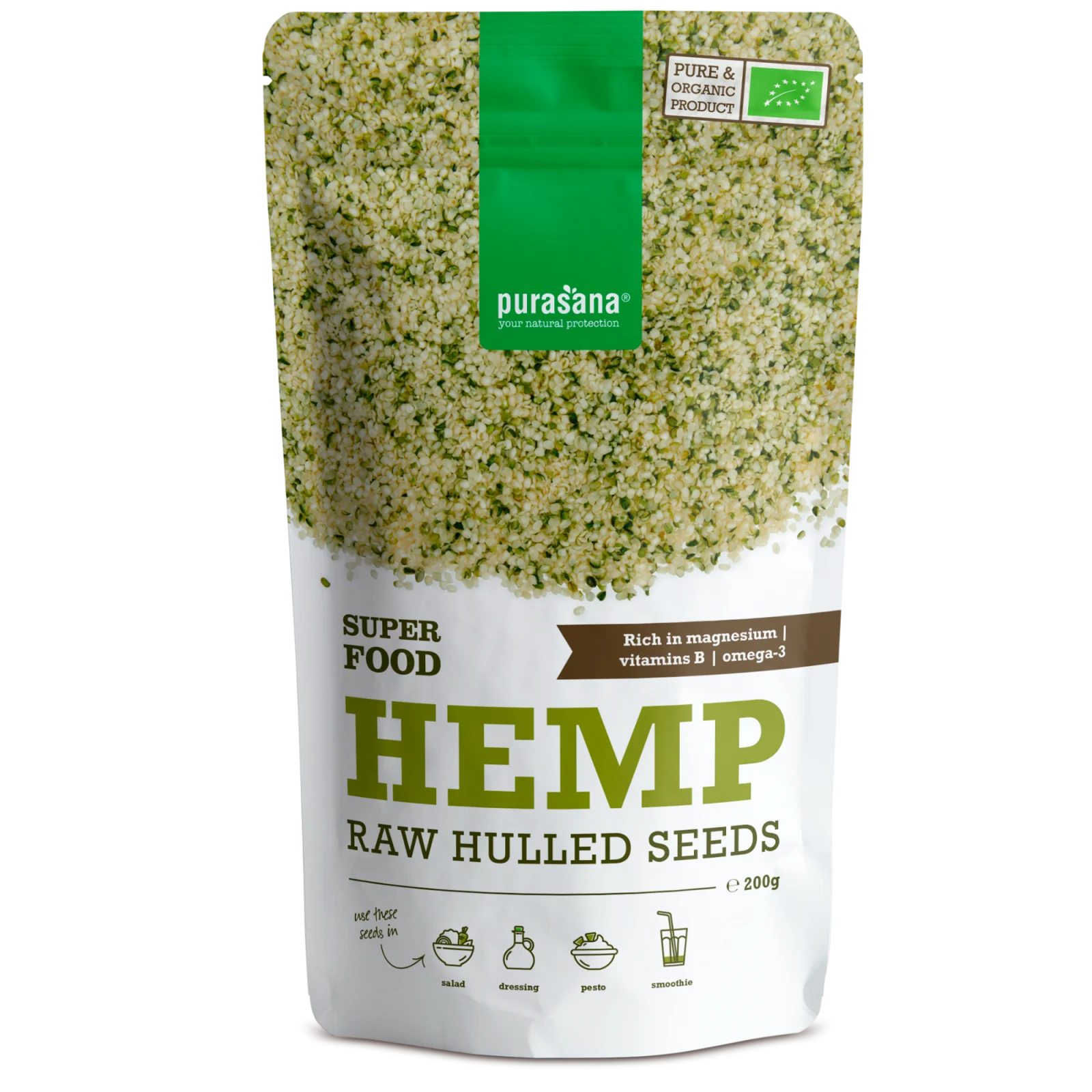 Hemp seeds 200g