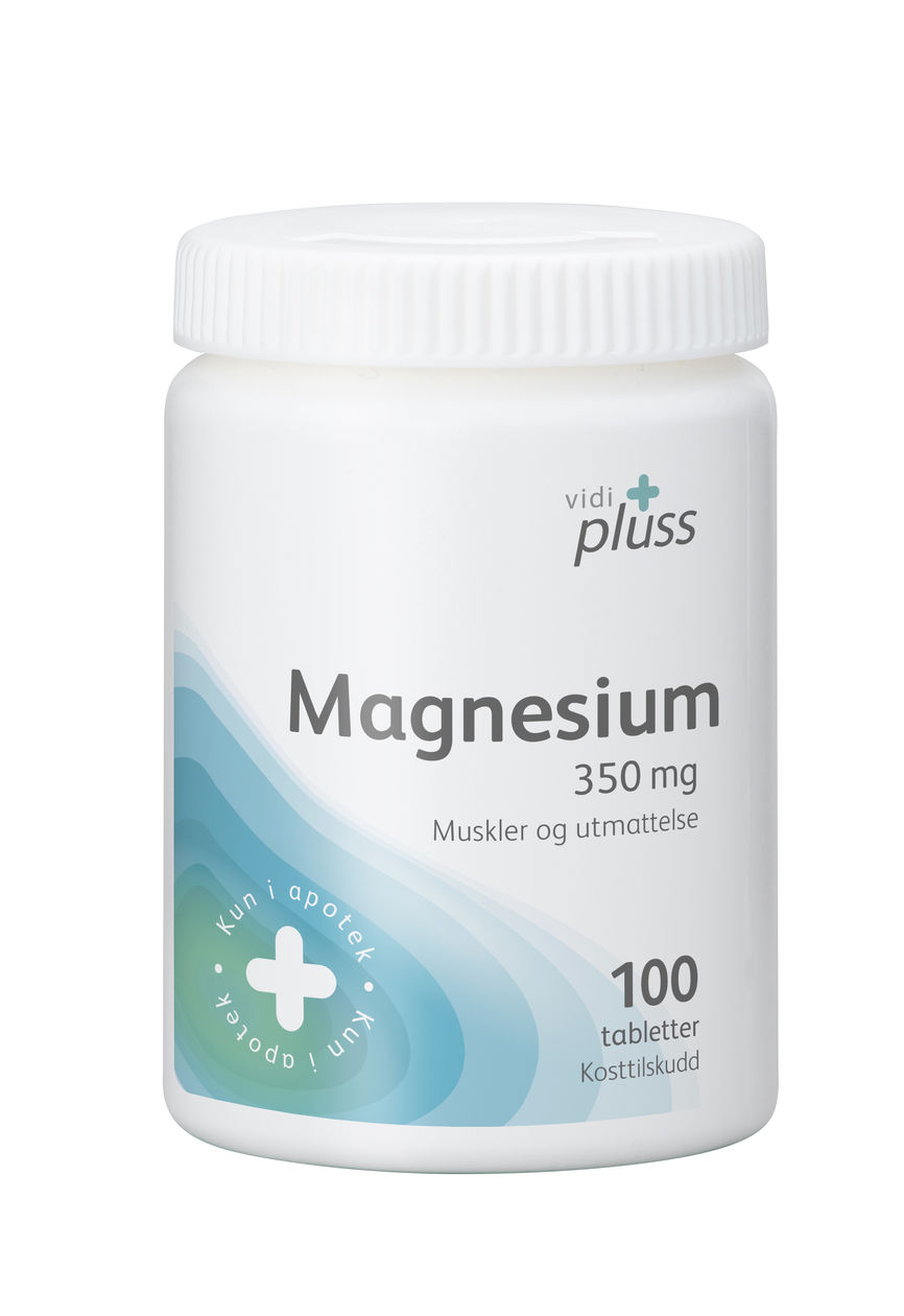 Magnesium 350mg 100 tabletter
