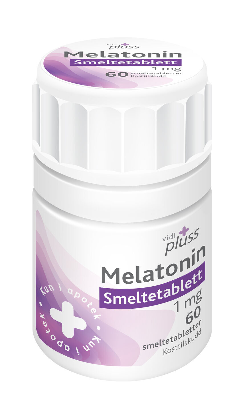 Melatonin smeltetablett 1mg 60 stk