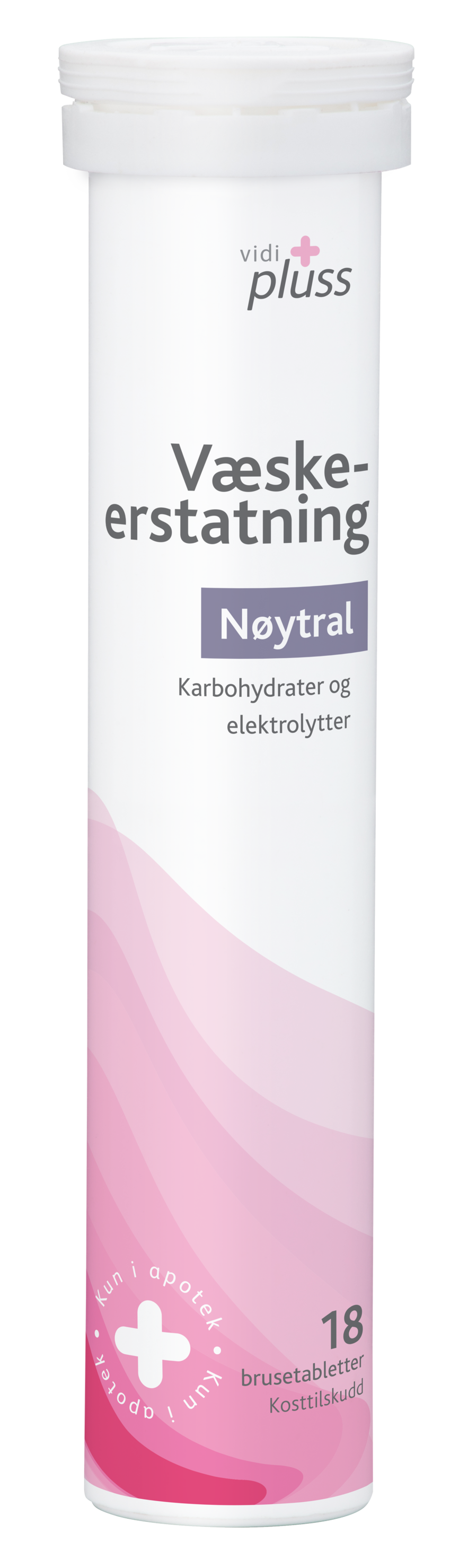 Væskeerstatning brusetablett nøytral 18 stk