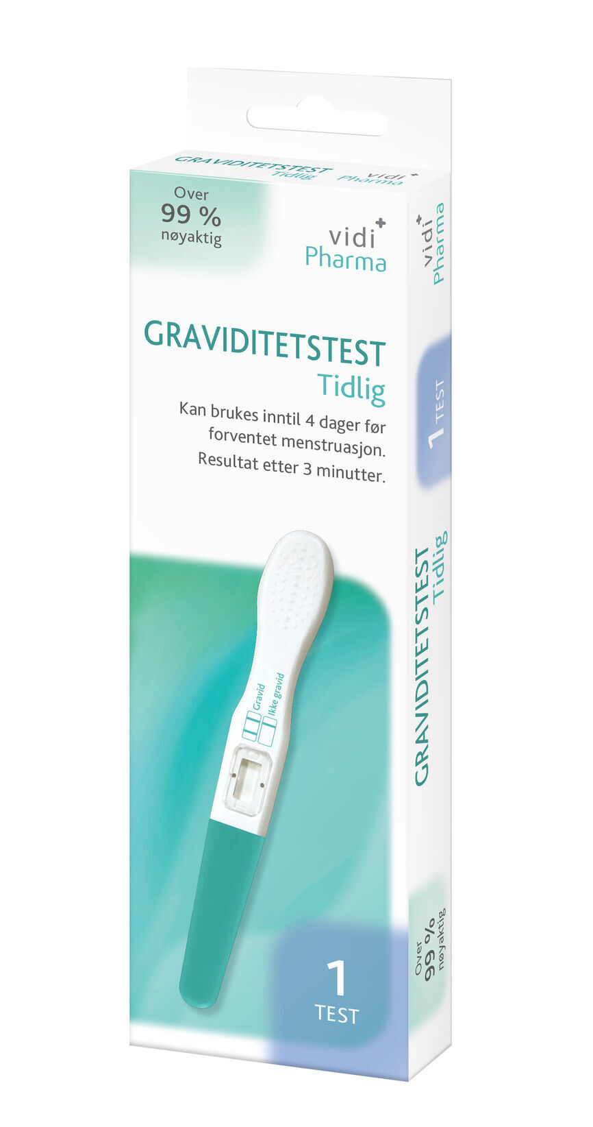 Graviditetstest tidlig 1 stk