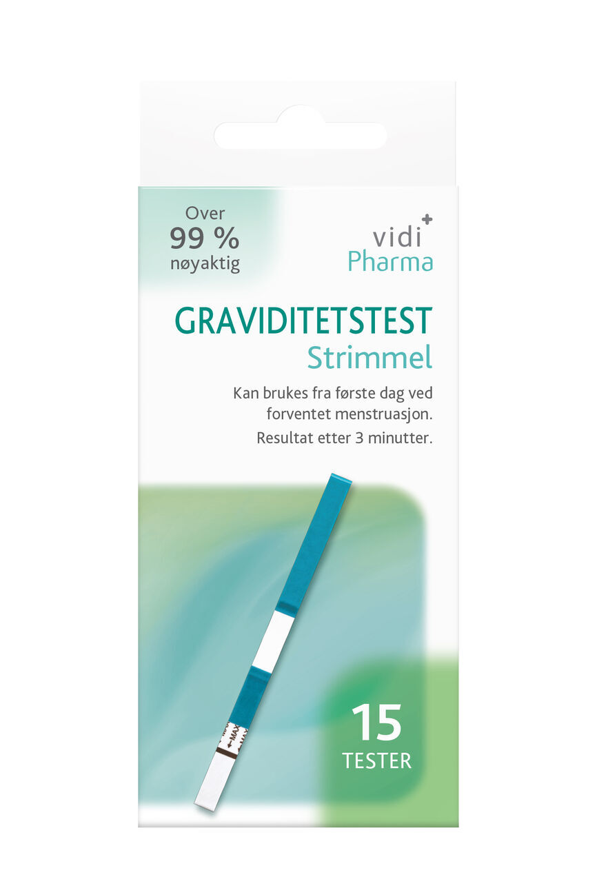 Graviditetstest strimmel 15 stk