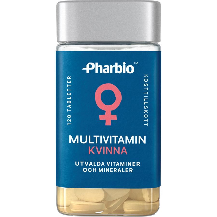 Multivitamin Kvinna 120 tabletter