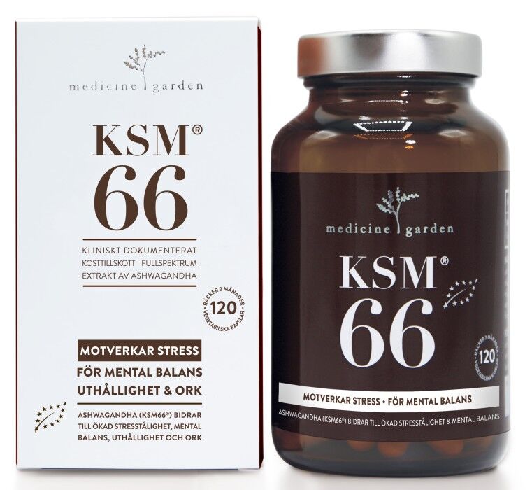 KSM66 Ashwagandha 120 kapslar