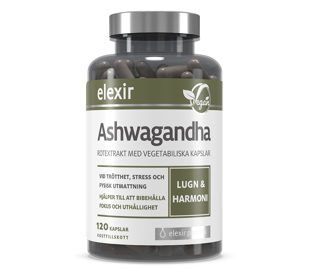 Ashwagandha 120 kapslar