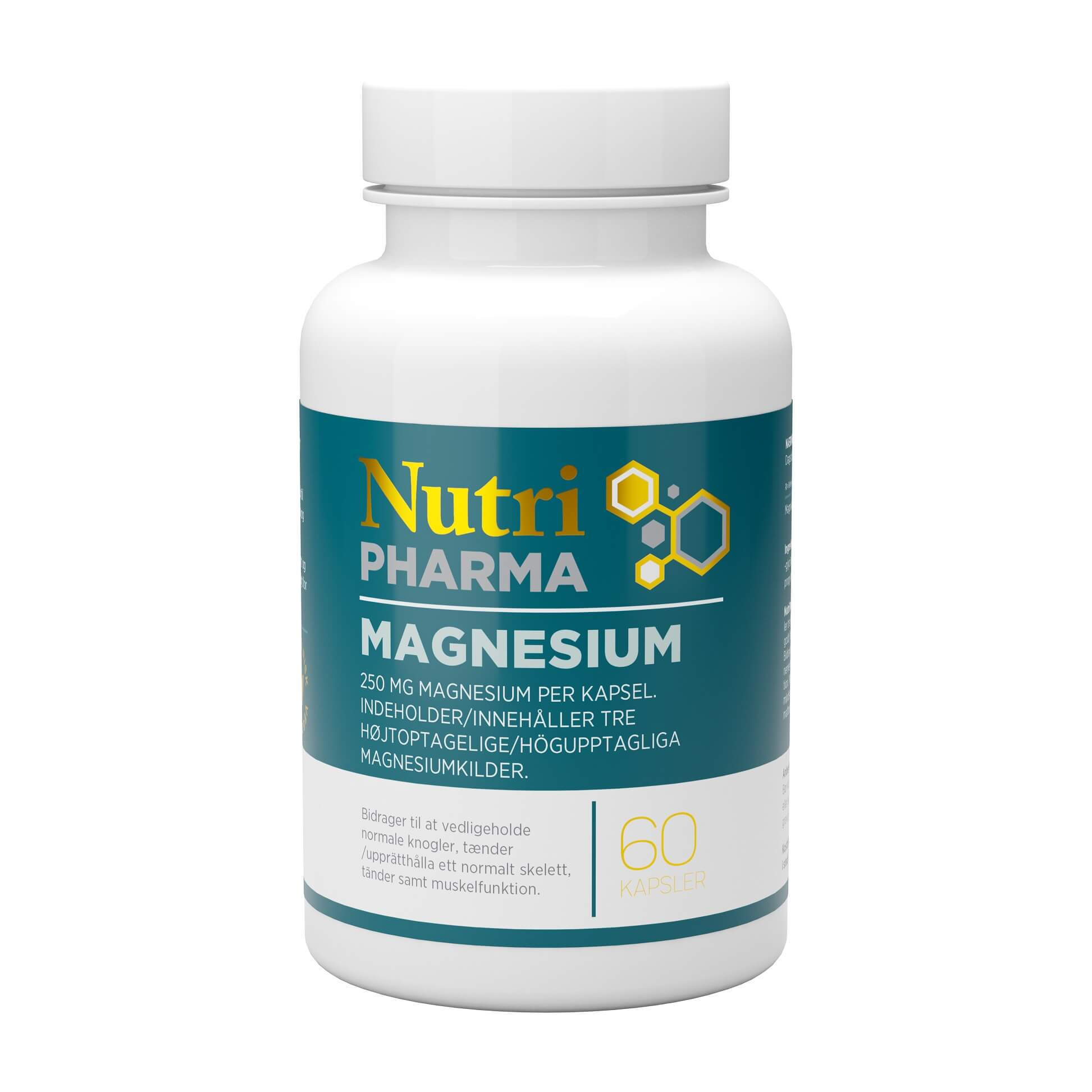 Magnesium 60 kapslar