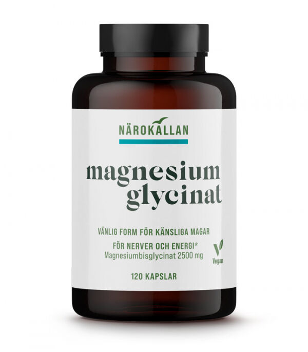 Magnesiumglycinat 120 kapslar