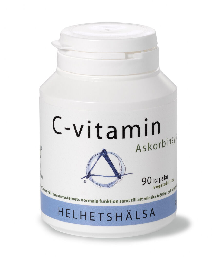 C-vitamin askorbinsyra, 90 kapslar