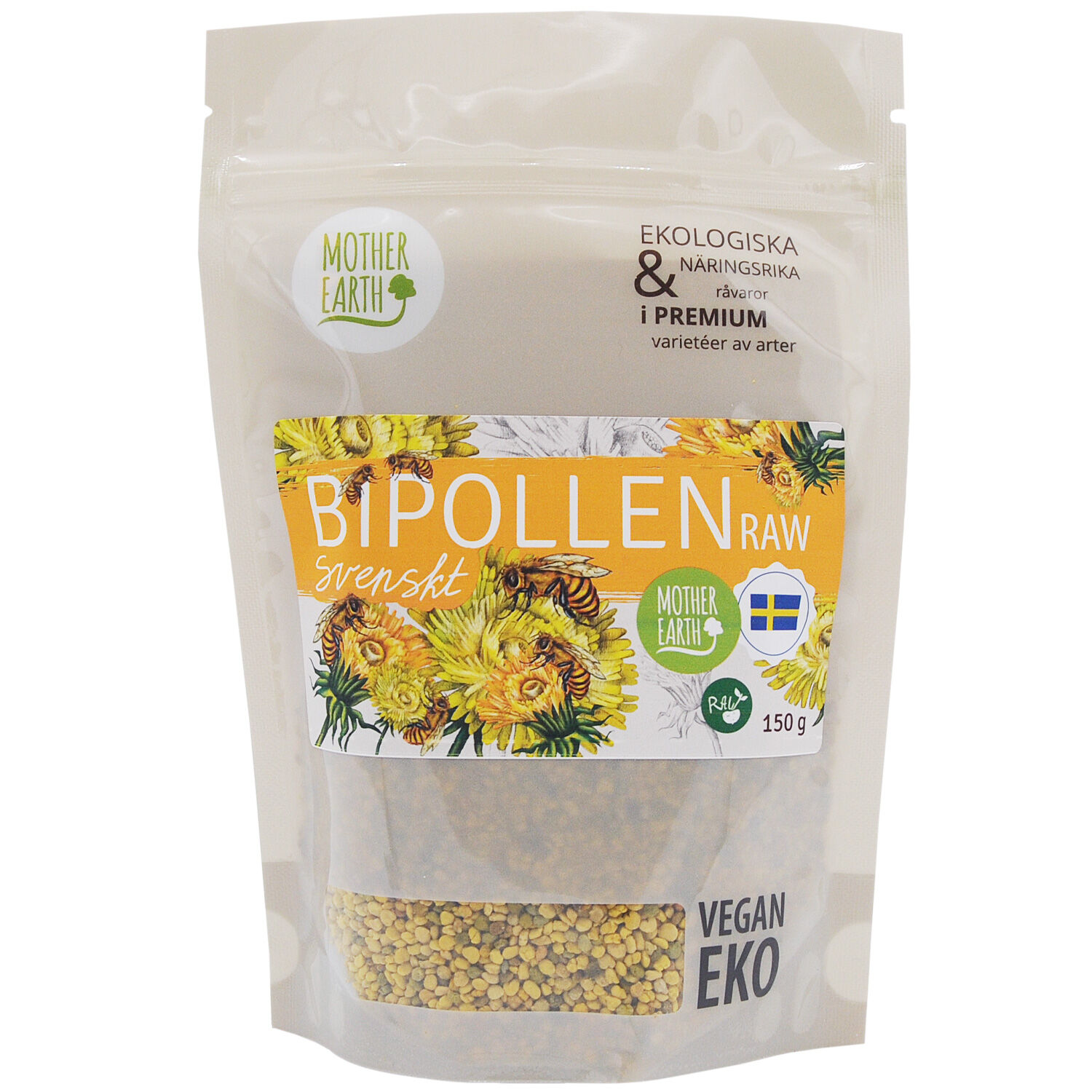 Bipollen Svenskt Raw & EKO 150g