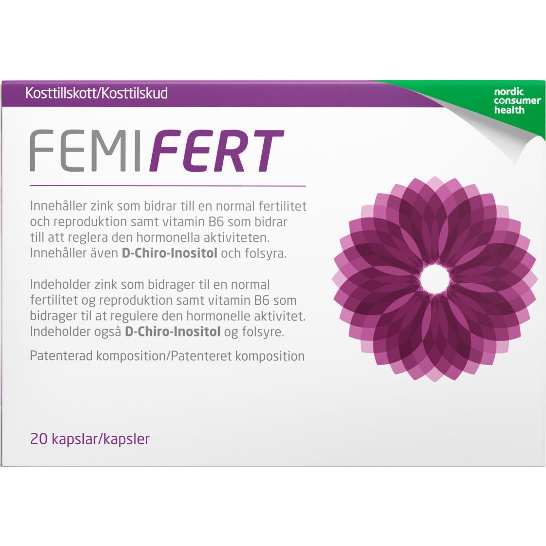 Femifert 20 kapslar