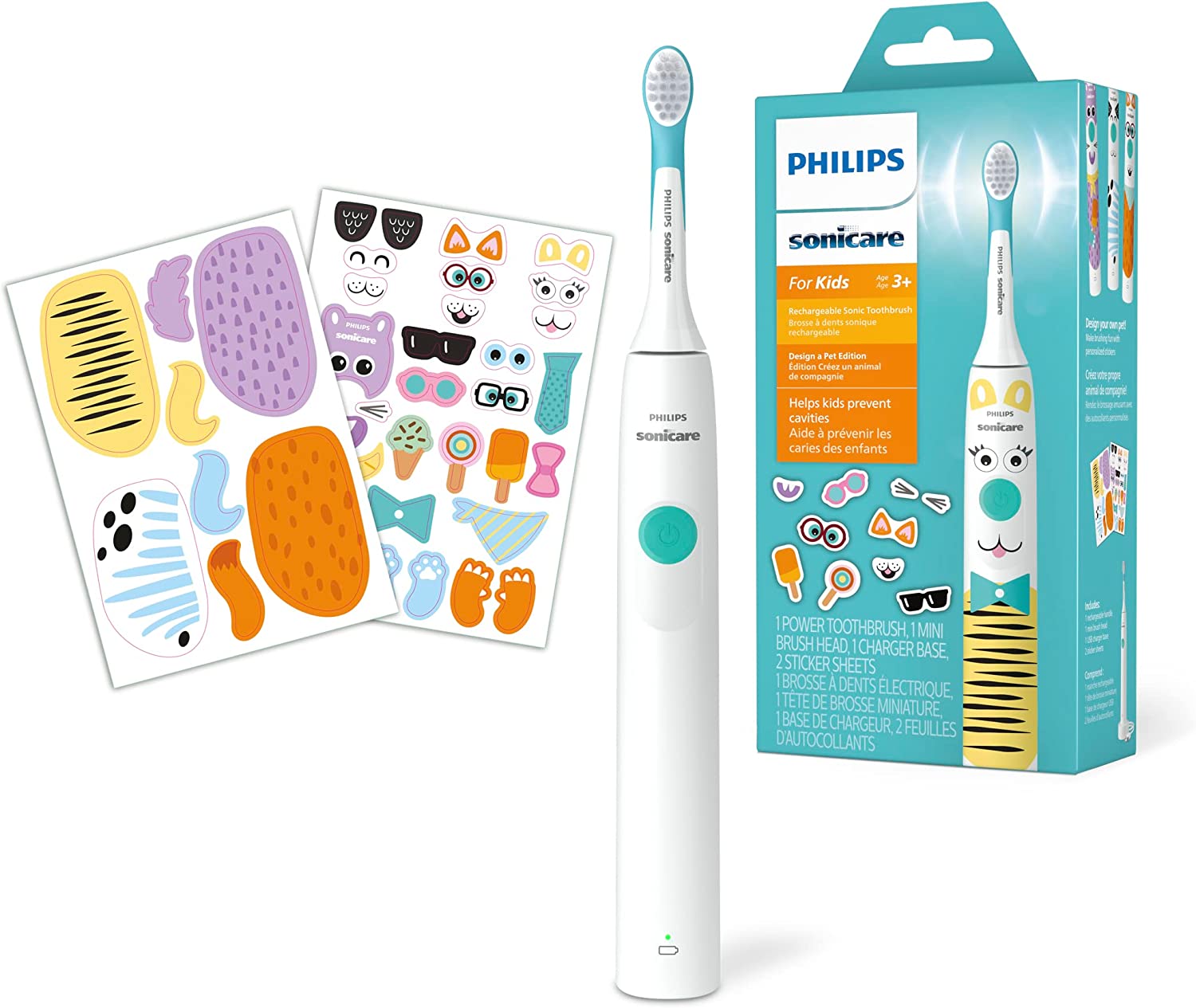 Sonicare for Kids Design-A-Pet, HX3601/01