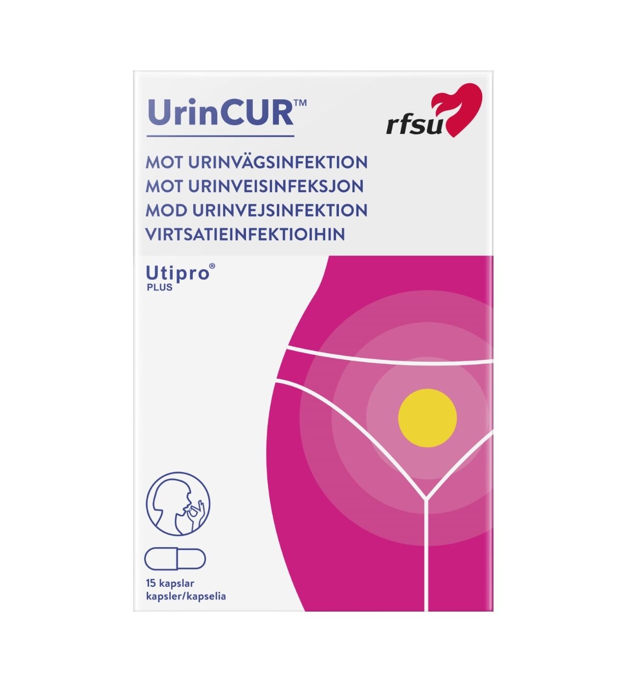 UrinCUR Utipro Plus 15 st