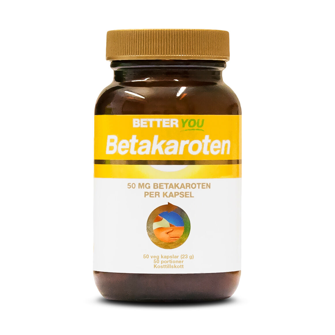 Betakaroten 50mg 50 kapslar