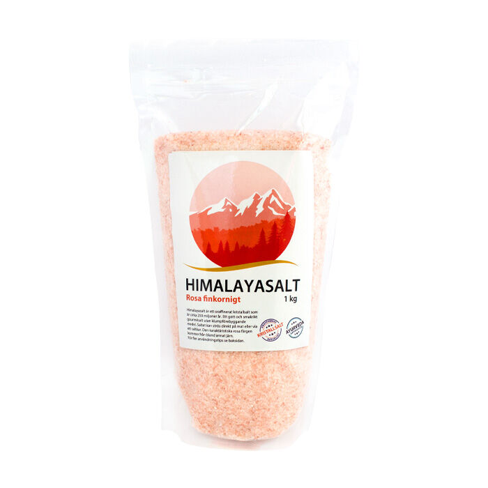 Himalayasalt Finkornigt Rosa 1kg