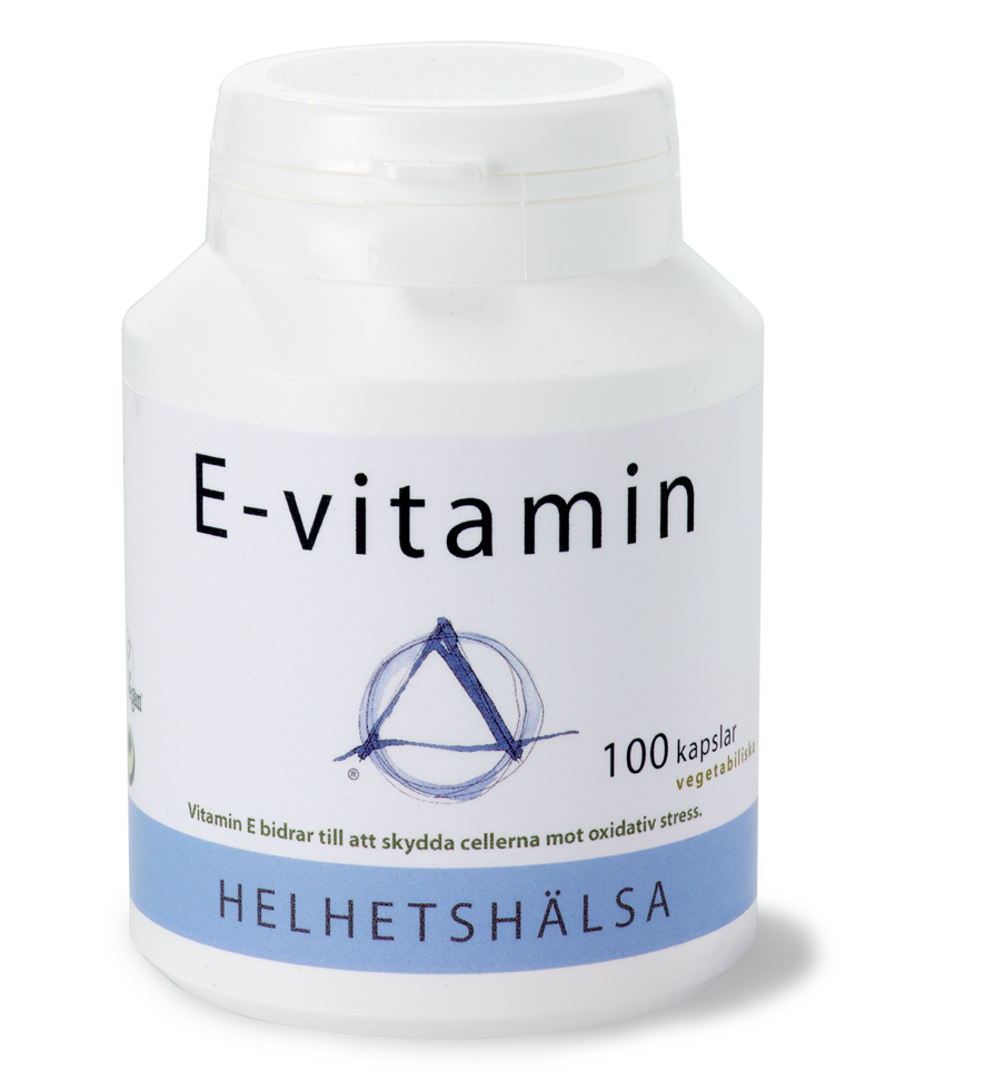 E-vitamin, 100 kapslar