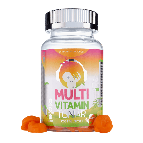 Multivitamin Tonår 60 tuggtabletter