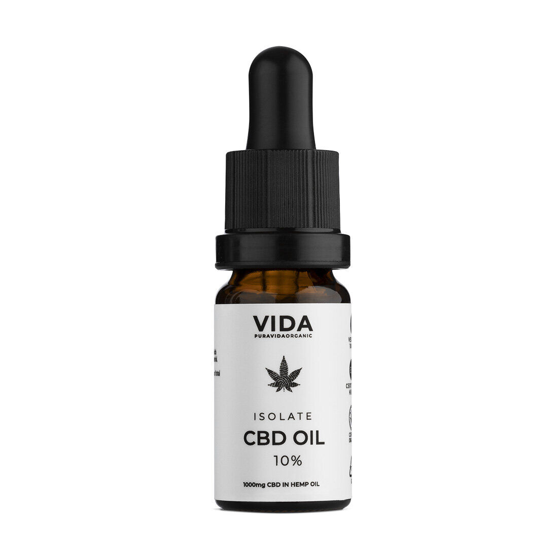  Pura Vida CBD Isolated Oil 10% 10ml