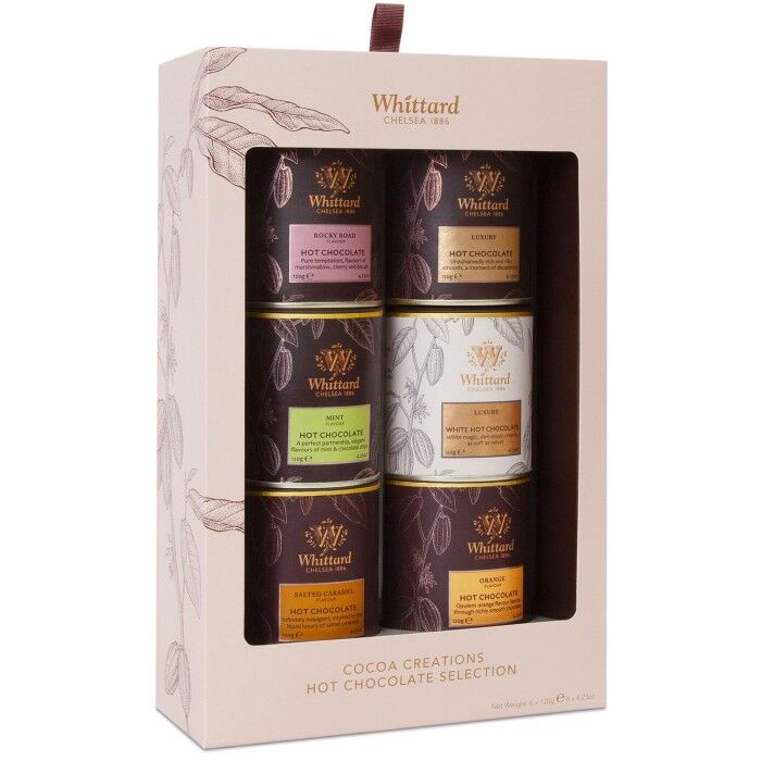 Cocoa Creations Hot chocolate Gift set 6x120g