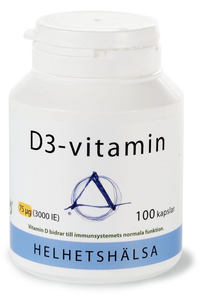 D3-vitamin 75 mcg 100 kapslar