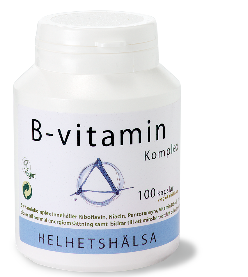 B-vitaminkomplex 100 kapslar