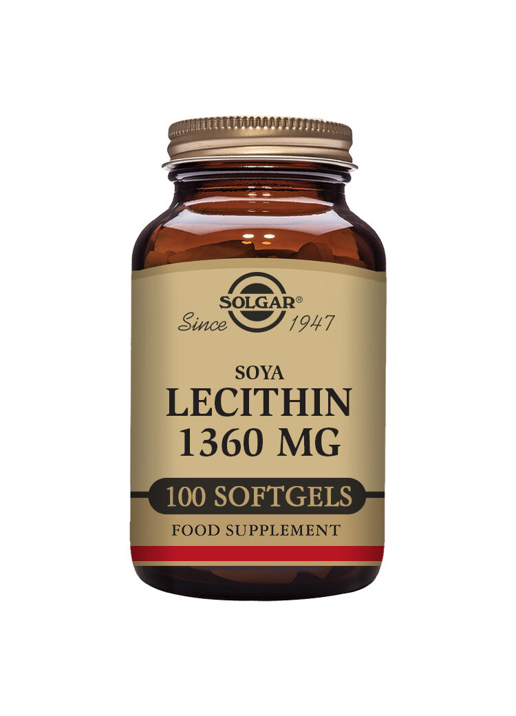 Soya Lecithin 1360 mg 100 kapslar