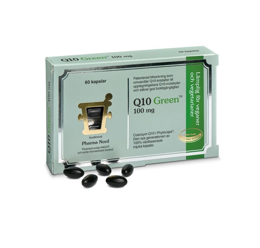 Q10 Green 100mg 60 kapslar