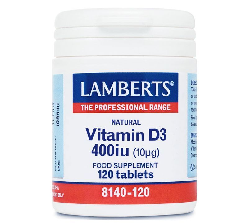 D-vitamin - 120 tabletter 400 iu