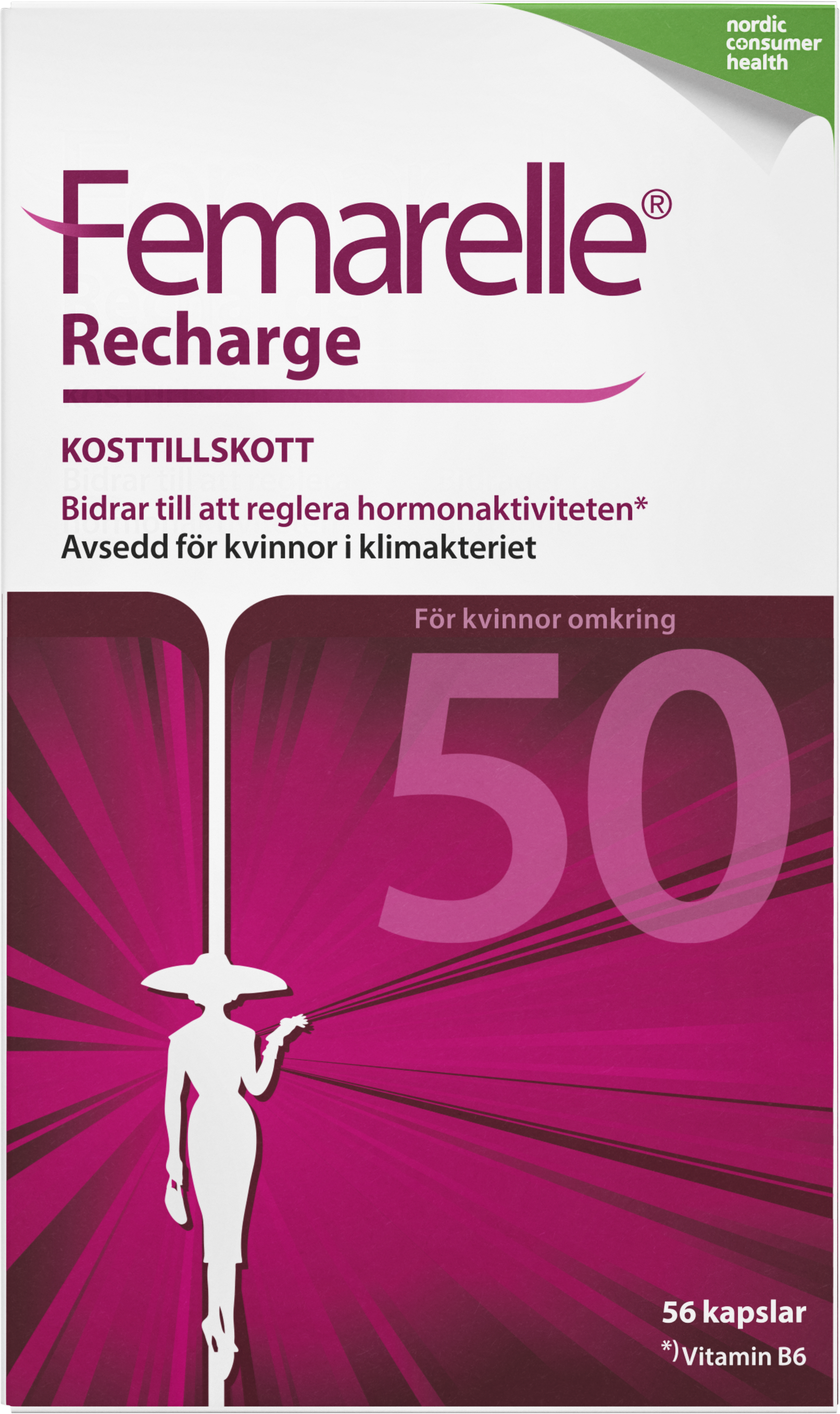 Recharge 56 kapslar