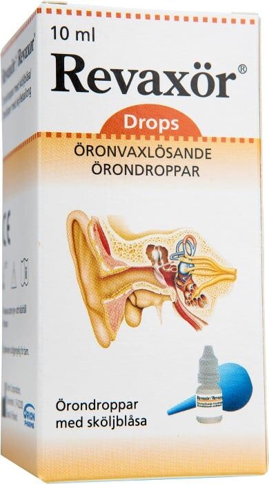 Örondroppar med sköljblåsa 10 ml