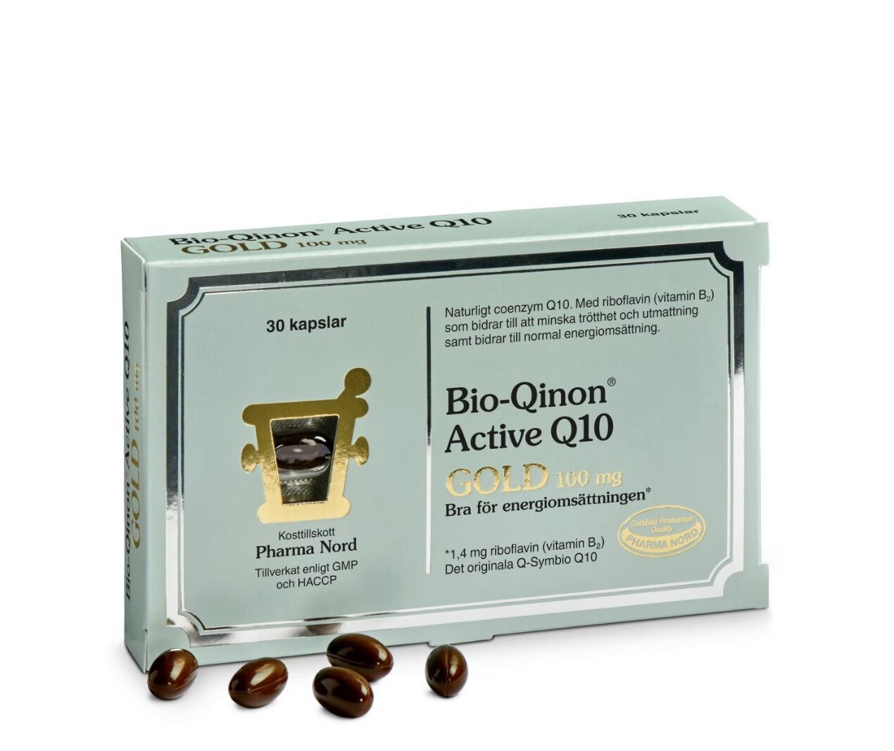 Bio-Qinon Q10 100 mg GOLD 30 kapslar