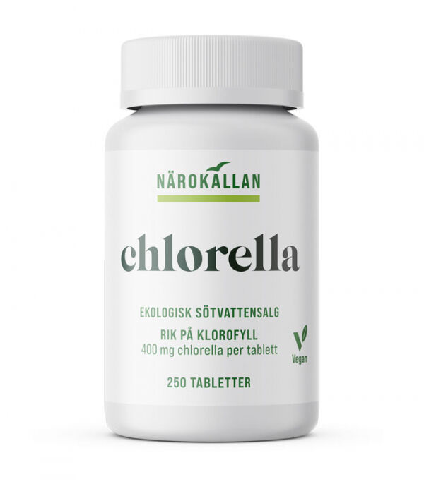 Chlorella 250 tabletter EKO