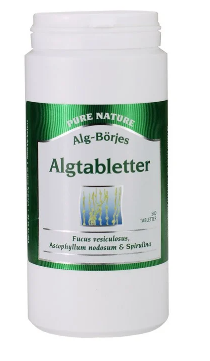 Algtabletter 500 tabletter