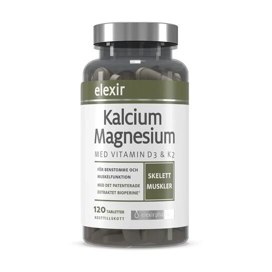 Kalcium Magnesium 120 tabletter