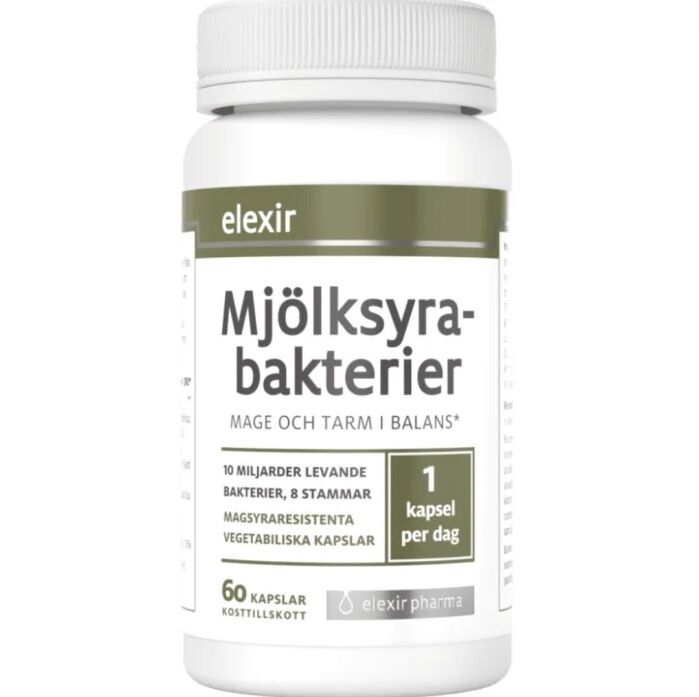 Pharma Mjölksyrabakterier 60 kapslar