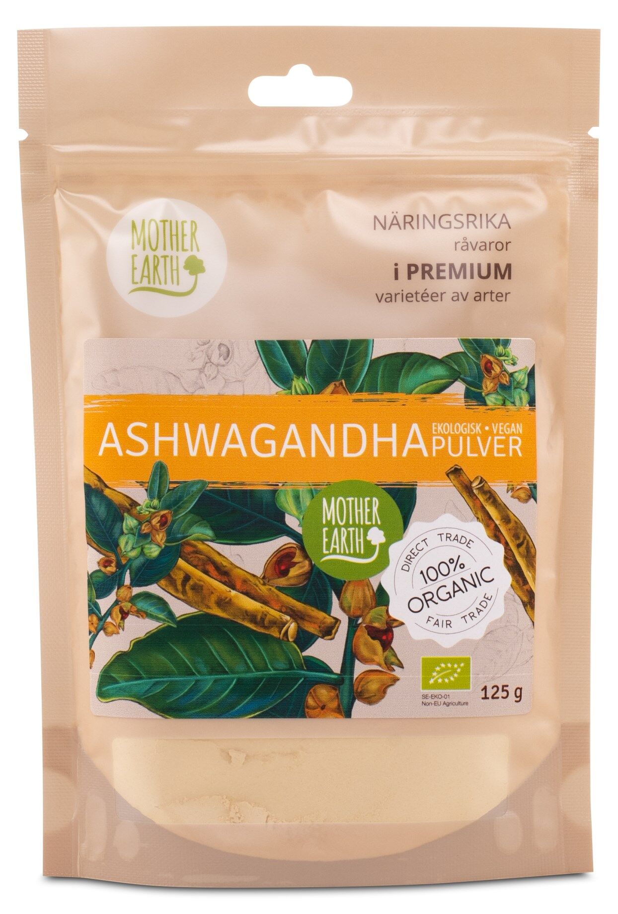 Ashwagandhapulver EKO