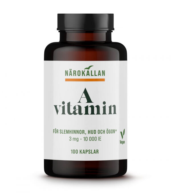 A-vitamin 100 kapslar