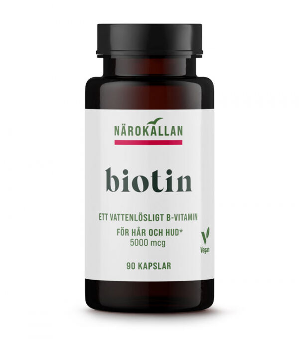 Biotin 5000 mcg 90 kapslar